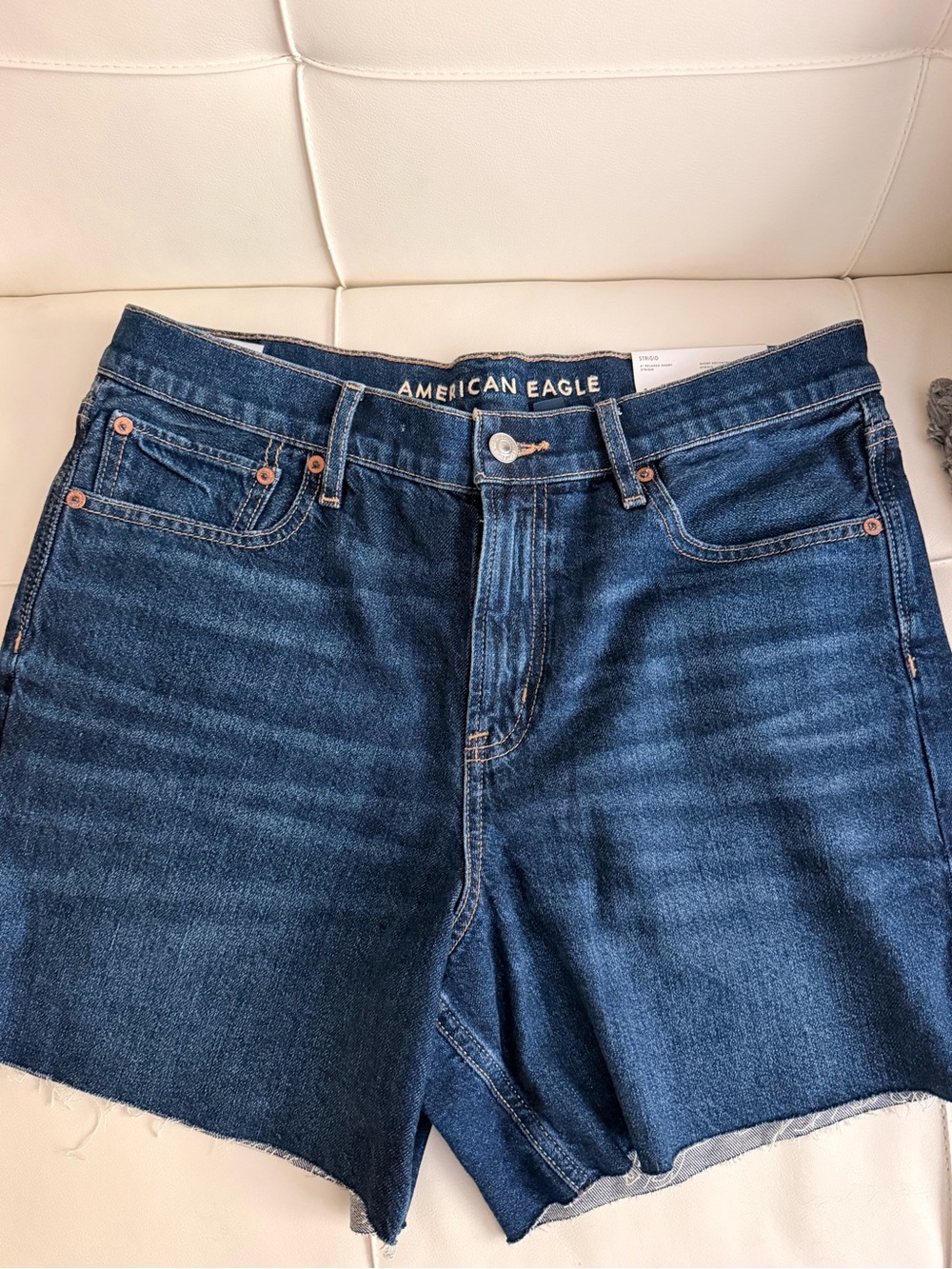 American Eagle Outfitters Indigo Blue Denim Cutoff Shorts